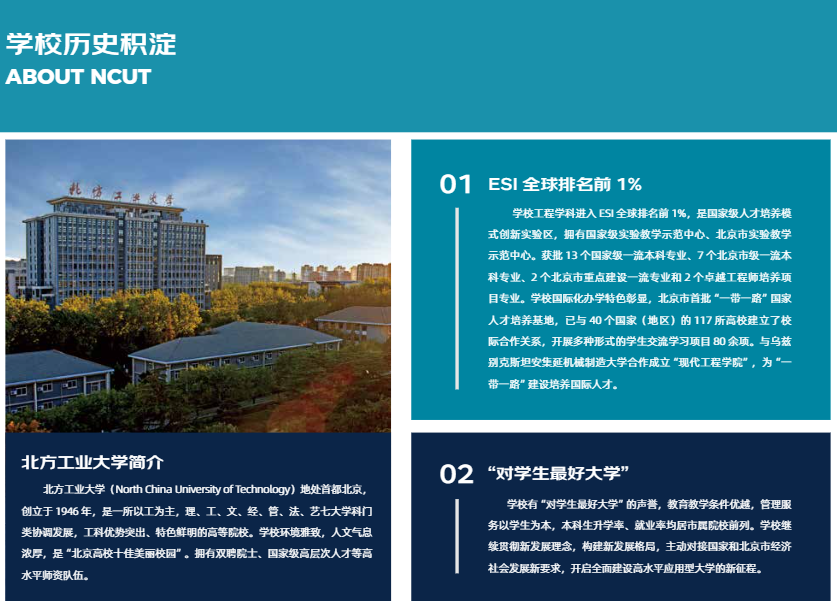 2022北方工业大学中外合作办学招生简章